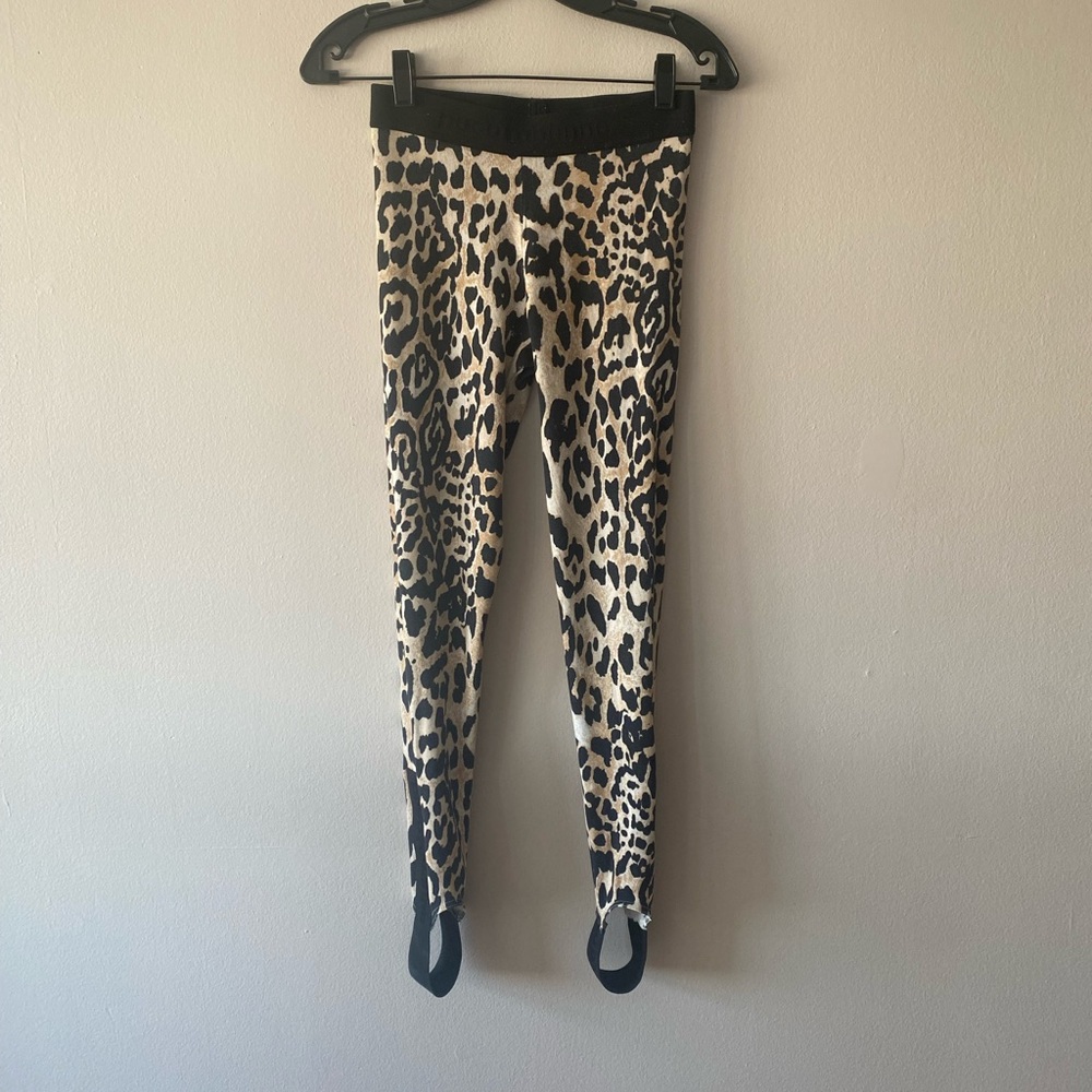 Paco Rabanne Leopard Print Leggings